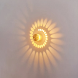 Applique Murale LED Projection Design Moderne Cylindrique Couloir