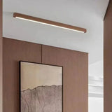 Luminaire En Longueur Nordique Minimaliste Bois Led - Lampe Magasin