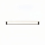 Plafonnier linéaire noir minimaliste LED dimmable pour salon