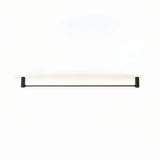 Plafonnier linéaire noir minimaliste LED dimmable pour salon