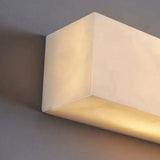 Applique D'Extérieur Led Bord En Résine Blanche - Lampe Magasin