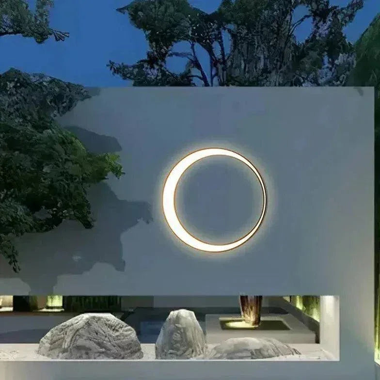 Applique D'Extérieur De Jardin Créative Blanche - Lampe Magasin