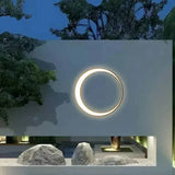 Applique D'Extérieur De Jardin Créative Blanche - Lampe Magasin