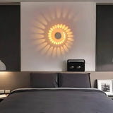Applique Murale LED Projection Design Moderne Cylindrique Couloir