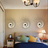 Applique Murale LED Projection Design Moderne Cylindrique Couloir