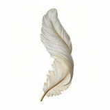 Applique murale en plume moderne verticale LED dimmable décorative pour salon