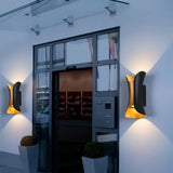 Applique extérieure haut et bas en aluminium LED étanche moderne pour porche