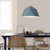 Suspension scandinave macaron géométrique en fer pour salle à manger