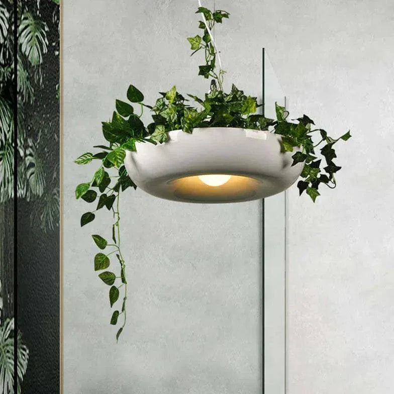 Lustre De Plante De Plafond Créatif Nordique - Lampe Magasin