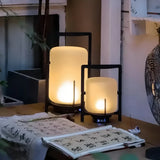 Lampadaire solaire extérieur lanterne en verre moderne LED IP65 pour jardin