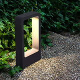 Borne D'Éclairage Led Rectangulaire Blanc Chaud - Lampe Magasin