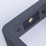 Borne D'Éclairage Led Rectangulaire Blanc Chaud - Lampe Magasin
