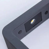 Borne D'Éclairage Led Rectangulaire Blanc Chaud - Lampe Magasin