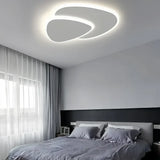 Plafonnier triangle blanc moderne à LED dimmable pour chambre