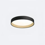 Plafonnier rond scandinave effet bois LED Dimmable pour chambre