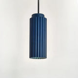 Suspension Colorée Cylindrique Style Scandinave LED Métal Salon
