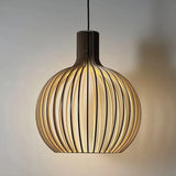 suspension en bois scandinave pour salle à manger