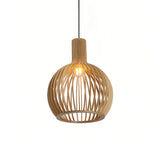 suspension en bois scandinave pour salle à manger
