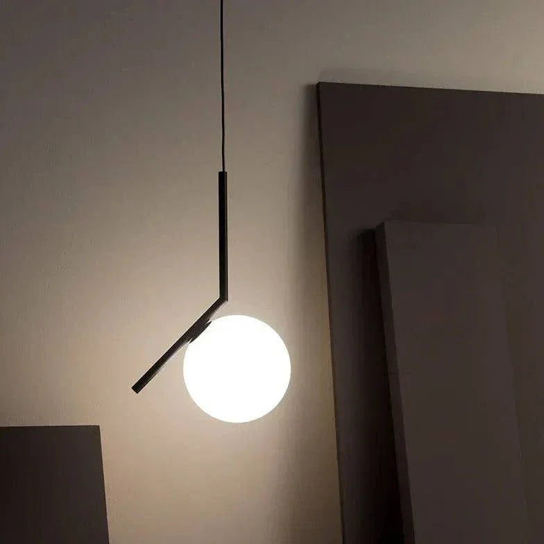 Lustre Design Simple Et Moderne Pour Chambre À Coucher - Lampe Magasin