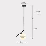 Lustre Design Simple Et Moderne Pour Chambre À Coucher - Lampe Magasin