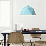 Suspension scandinave macaron géométrique en fer pour salle à manger