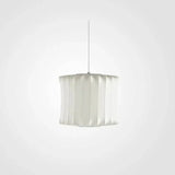 Lustre Rétro En Tissu Blanc En Forme De Lanterne - Lampe Magasin