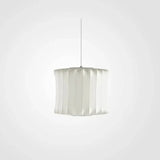 Lustre Rétro En Tissu Blanc En Forme De Lanterne - Lampe Magasin