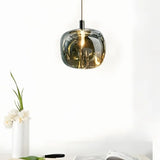 Suspension en cristal design moderne à hauteur réglable pour salle à manger