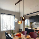 Suspension en cristal design moderne à hauteur réglable pour salle à manger