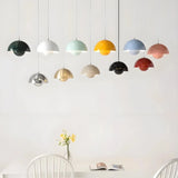 Suspension scandinave flower bud macaron dimmable pour salle à manger