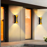 Applique extérieure haut et bas en aluminium LED étanche moderne pour porche