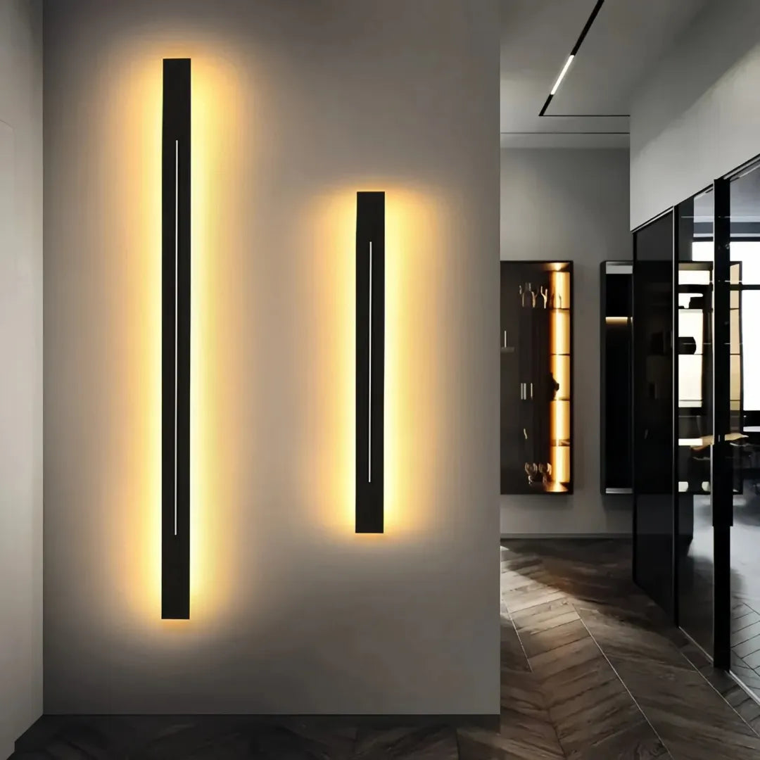 Applique longue LED minimaliste dimmable pour salon