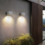 Applique murale extérieure en ciment moderne LED IP65 pour porche
