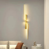 Applique murale linéaire LED dimmable au design moderne pour le salon