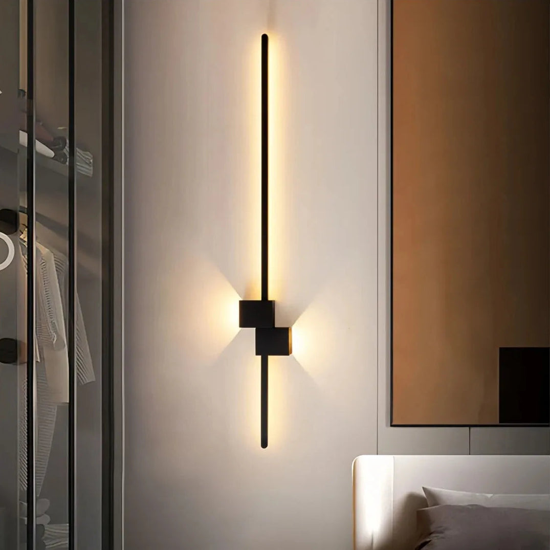 Applique murale design moderne LED dimmable pour salon