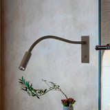 Applique murale liseuse flexible LED dimmable moderne pour chevet