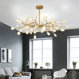 Lustre luciole LED design moderne pour salon