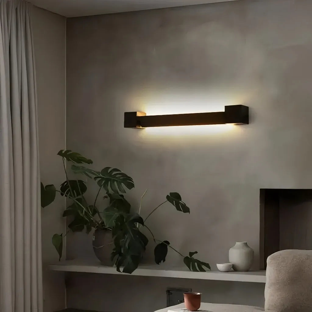 Applique murale LED rotatif 350° barre minimaliste pour tableau et couloir