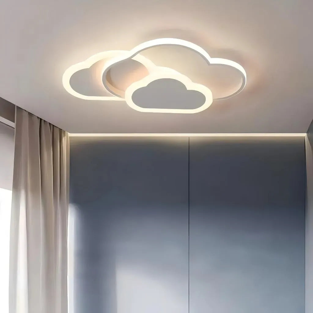 Plafonnier Nuage LED Moderne pour Enfant