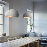 Suspension wabi sabi led dimmable en résine pour salle à manger
