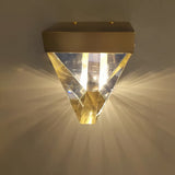 Applique murale extérieur moderne diamant LED en cristal IP65