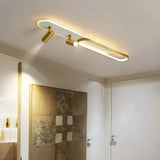 Plafonnier spot orientable moderne LED dimmable pour couloir
