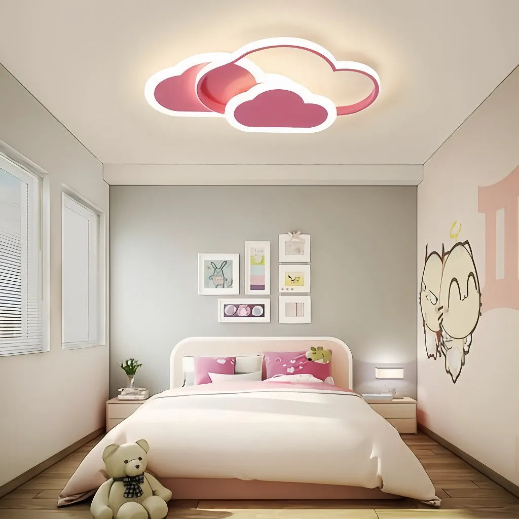 Plafonnier Nuage LED Moderne pour Enfant