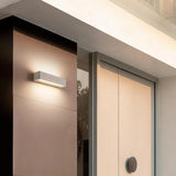 Applique extérieure en béton rectangulaire double faisceau LED IP65 moderne