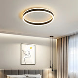 Plafonnier anneau design moderne LED dimmable pour chambre