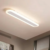 Plafonnier de couloir ovale moderne à LED dimmable