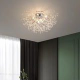Plafonnier pissenlit LED en cristal moderne pour chambre