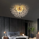 Plafonnier pissenlit LED en cristal moderne pour chambre
