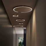 Plafonnier rond design moderne LED dimmable pour chambre