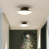 Plafonnier semi encastré mid century dimmable pour couloir